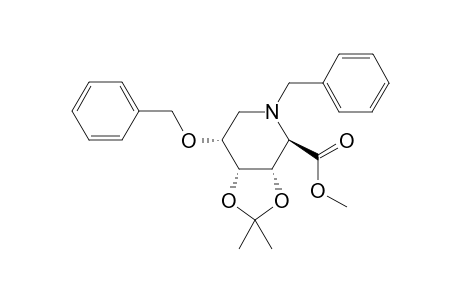 METHYL-5-O-BENZYL-2,6-(BENZYLIMINO)-2,6-DIDEOXY-3,4-O-ISOPROPYLIDENE-D-ALLONATE
