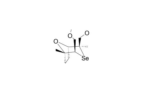 2-EXO-(METHOXYMETHYL)-1,4-DIMETHYL-8-OXA-3-SELENA-BICYClO-[3.2.1]-OCTAN-4-EXO-METHANOL