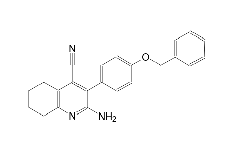 2-amino-3-[4-(benzyloxy)phenyl]-5,6,7,8-tetrahydro-4-quinolinecarbonitrile