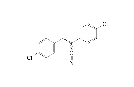 2,3-bis(p-chlorophenyl)acrylonitrile