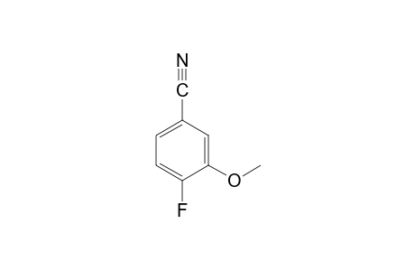 4-Fluoro-3-methoxybenzonitrile