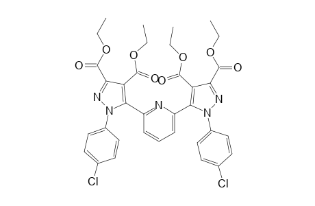 2,6-Bis(3,4-(diethoxycarbonyl)-1-(4-chlorophenyl)-1H-pyrazol-5-yl)pyridine