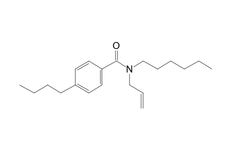 Benzamide, 4-butyl-N-allyl-N-hexyl-