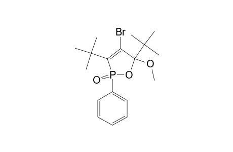 4-BROMO-3,5-DI-TERT.-BUTYL-5-METHOXY-2-PHENYL-1,2-OXAPHOSPHOL-3-ENE-2-OXIDE