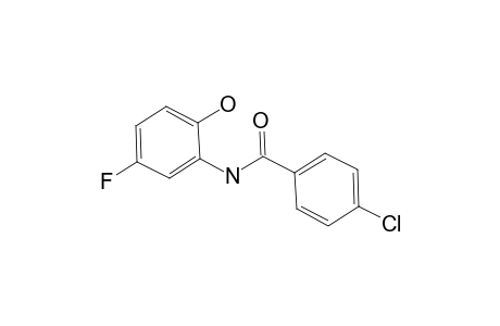 4-Chloro-N-(5-fluoro-2-hydroxyphenyl)benzamide