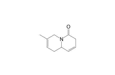 (+-)-7-Methyl-3,6,9,9a-tetrahydroquinolizin-4-one