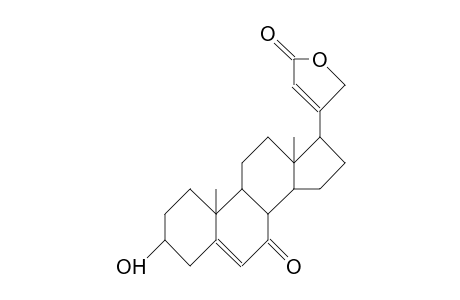 17b-(2',5'-Dihydro-5'-oxo-3'-furyl)-3b-hydroxy-androst-5-en-7 -one