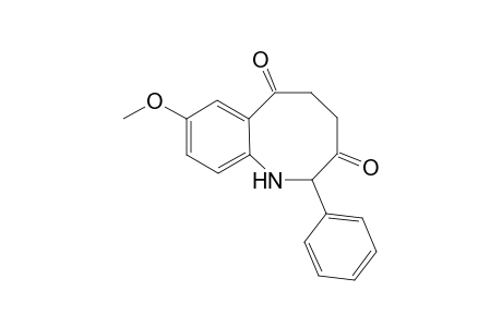 (2R*)-8-methoxy-2-phenyl-1,2,4,5-tetrahydro-1-benzazocine-3,6-dione