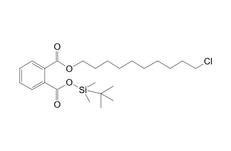 Tert-butyldimethylsilyl 10-chlorodecyl phthalate