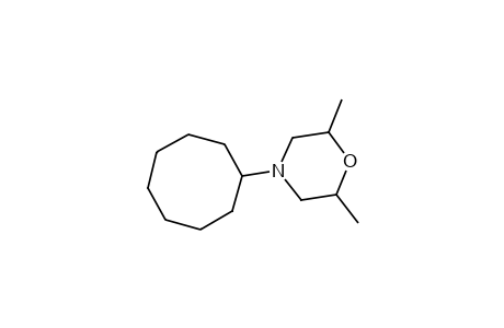 MORPHOLINE, 4-CYCLOOCTYL-2,6- DIMETHYL-,