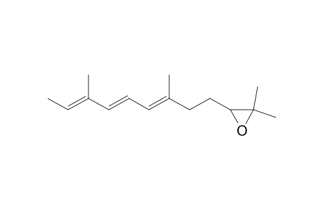 (2E,4E,6E)-10,11-epoxy-3,7,11-trimethyldodeca-2,4,6-triene