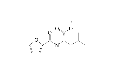 (2S)-2-(2-Furoylamino)-4-methylpentanoic acid, N-methyl-, methyl ester