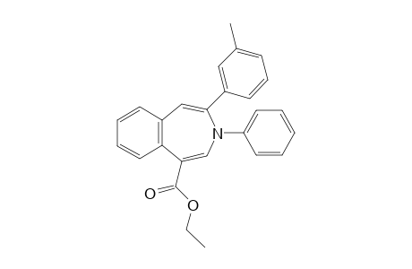 Ethyl 3-phenyl-4-(m-tolyl)-3H-benzo[d]azepine-1-carboxylate