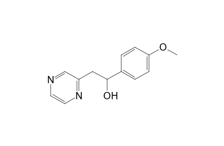 (R,S)-1-(4-Methoxyphenyl)-2-(4-pyrazinyl)ethanol