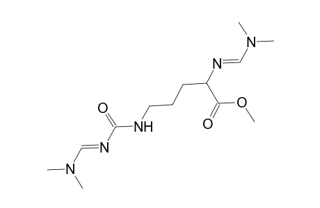 l-Ornithine, N2-[(dimethylamino)methylene]-N5-[[[(dimethylamino)methylene]amino]carbonyl]-, methyl ester