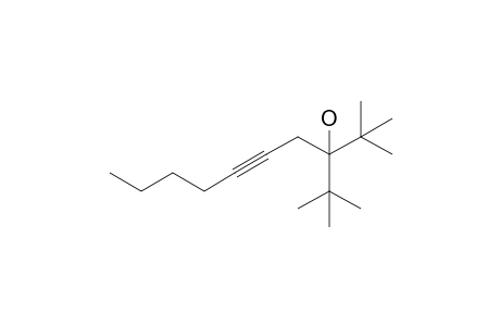 3-Tert-butyl-2,2-dimethyldec-5-yn-3-ol