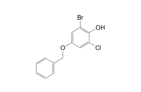 4-Benzyloxy-2-bromo-6-chlorophenol