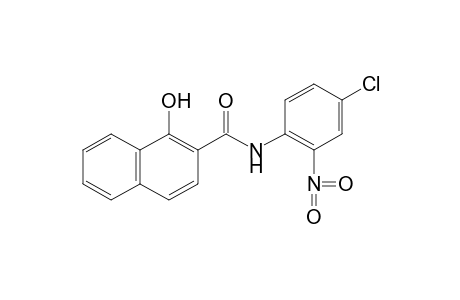 4'-chloro-1-hydroxy-2'-nitro-2-naphthanilide