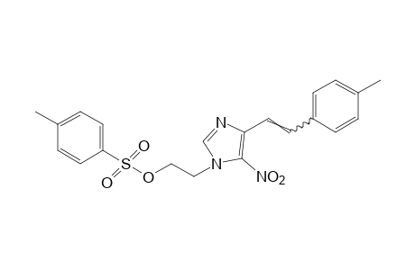 4-(p-methylstyryl)-5-nitroimidazole-1-ethanol, p-toluenesulfonate (ester)