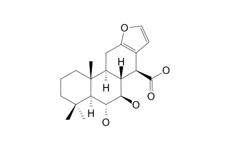 6-ALPHA,7-BETA-DIHYDROXY-VOUACAPAN-17-BETA-OIC-ACID