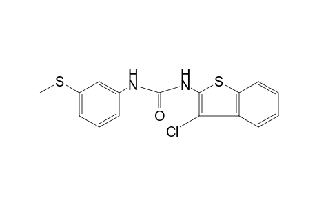 1-(3-chlorobenzo[b]thien-2-yl)-3-[m-(methylthio)phenyl]urea