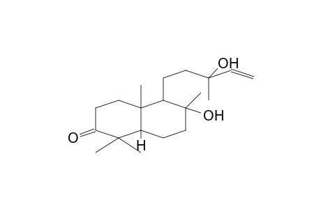 2(1H)-NAPHTHALENONE, OCTAHYDRO-6-HYDROXY-5-(3-HYDROXY-3-METHYL-4-PENTENYL)-1,1.4A,6-TETRAMETHYL-