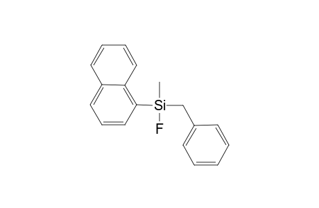 (+-)-Benzylfluoromethyl-1-naphthylsilane isomer