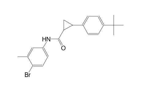 N-(4-bromo-3-methylphenyl)-2-(4-tert-butylphenyl)cyclopropanecarboxamide