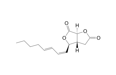 (3aR*,4R*,6aS*)-4-[(1Z,3E)-1,3-Octadienyl]perhydro-furo[3,4-b]-furan-2,6-dione