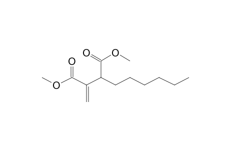 3-Methoxycarbonyl-2-methylidenenonanoic acid, me derivative