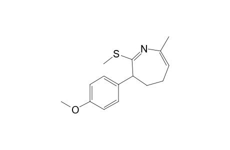 3-(4-Methoxyphenyl)-7-methyl-2-(methylsulfanyl)-4,5-dihydro-3H-azepine