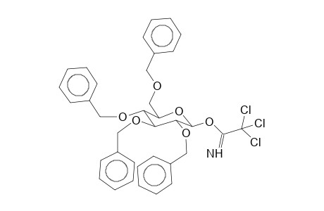 O-(2,3,4,6-tetra-O-benzyl-b-d-glucopyranosyl)-trichloroacetimidate