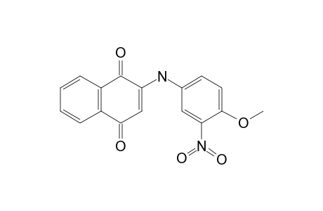 2-[(4-Methoxy-3-nitrophenyl)amino]naphthalene-1,4-dione