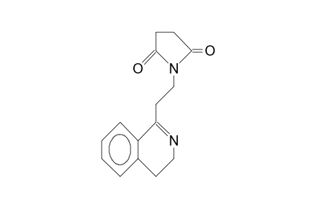 3,4-DIHYDRO-1-(BETA-SUCCINIMIDOETHYL)-ISOCHINOLIN
