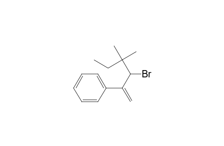3-Bromo-4,4-dimethyl-2-phenyl-1-hexene