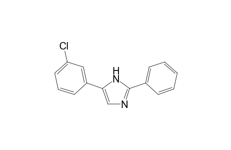 5-(3-Chlorophenyl)-2-phenyl-1H-imidazole