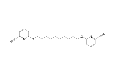 6,6'-(decamethylenedioxy)dipicolinonitrile