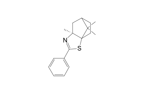 (5S)-5,10,10-trimethyl-3-phenyl-2-thia-4-azatricyclo[5.2.1.0(1,5)]dec-3-ene