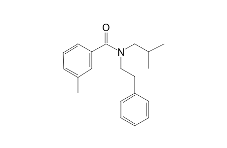 Benzamide, 3-methyl-N-(2-phenylethyl)-N-isobutyl-