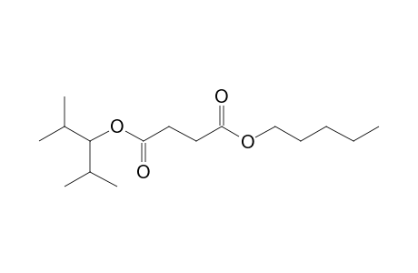 Succinic acid, 2,4-dimethylpent-3-yl pentyl ester