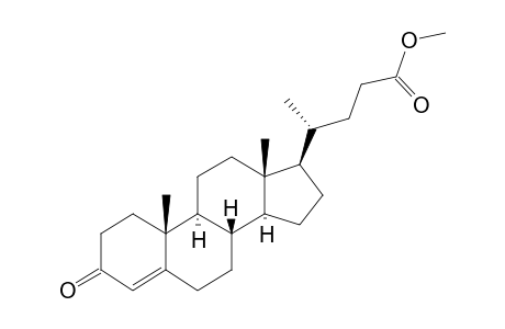 Methyl 3-oxo-4-cholen-24-oate