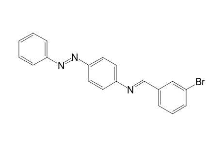 N-(3-bromobenzylidene)-4-(phenyldiazenyl)aniline
