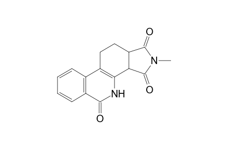 2-Methyl-4,10,11,11a-tetrahydro-1H-pyrrolo[3,4-c]phenanthridine-1,3,5(2H,3aH)-trione