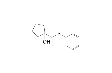 1-[1-(phenylthio)vinyl]cyclopentan-1-ol