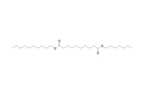 Sebacic acid, decyl heptyl ester