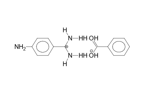 4-AMINOBENZAMIDINIUM BENZOATE