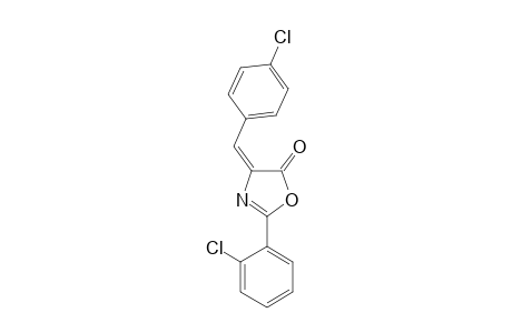 (4E)-4-(4-Chlorobenzylidene)-2-(2-chlorophenyl)-1,3-oxazol-5(4H)-one