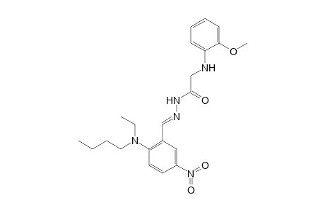 N-[(E)-[2-[butyl(ethyl)amino]-5-nitro-benzylidene]amino]-2-(o-anisidino)acetamide