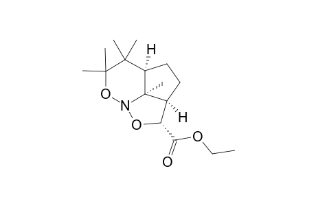 1,7-Dioxa-7a-azacyclopent[cd]indene-2-carboxylic acid, octahydro-5,5,6,6,7b-pentamethyl-, ethyl ester, (2.alpha.,2a.alpha.,4a.alpha.,7b.alpha.)-(.+-.)-