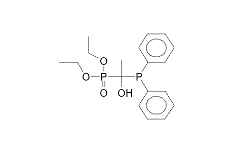 DIPHENYL(ALPHA-HYDROXY-ALPHA-DIETHOXYPHOSPHINYLETHYL)PHOSPHINE